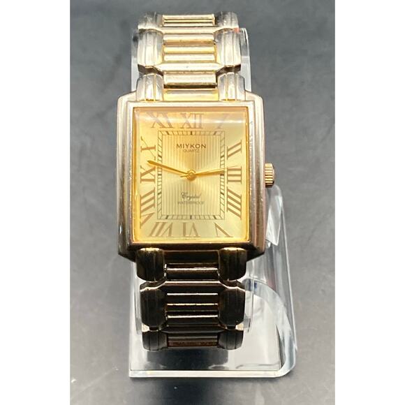 Miykon J2115 Quartz Mens Watch 30mm - New Battery - Wrist 6.5-6.75 WR - Picture 4 of 9